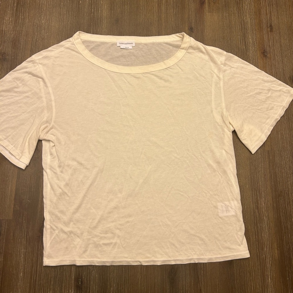 Lovers & Friends off shoulder t shirt